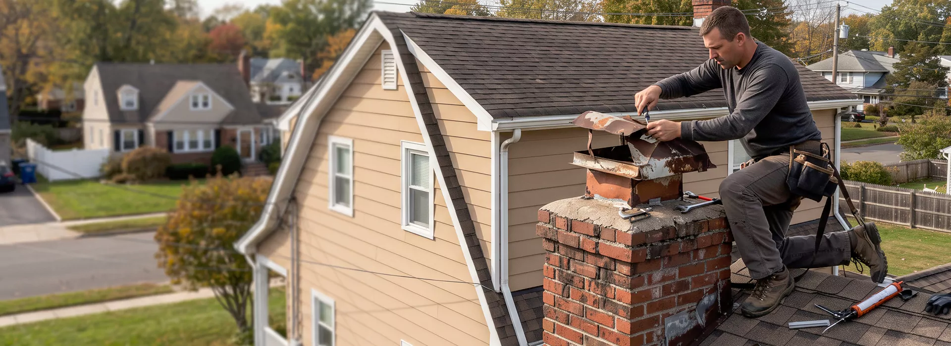 Chimney Cover Repair Bellflower, CA