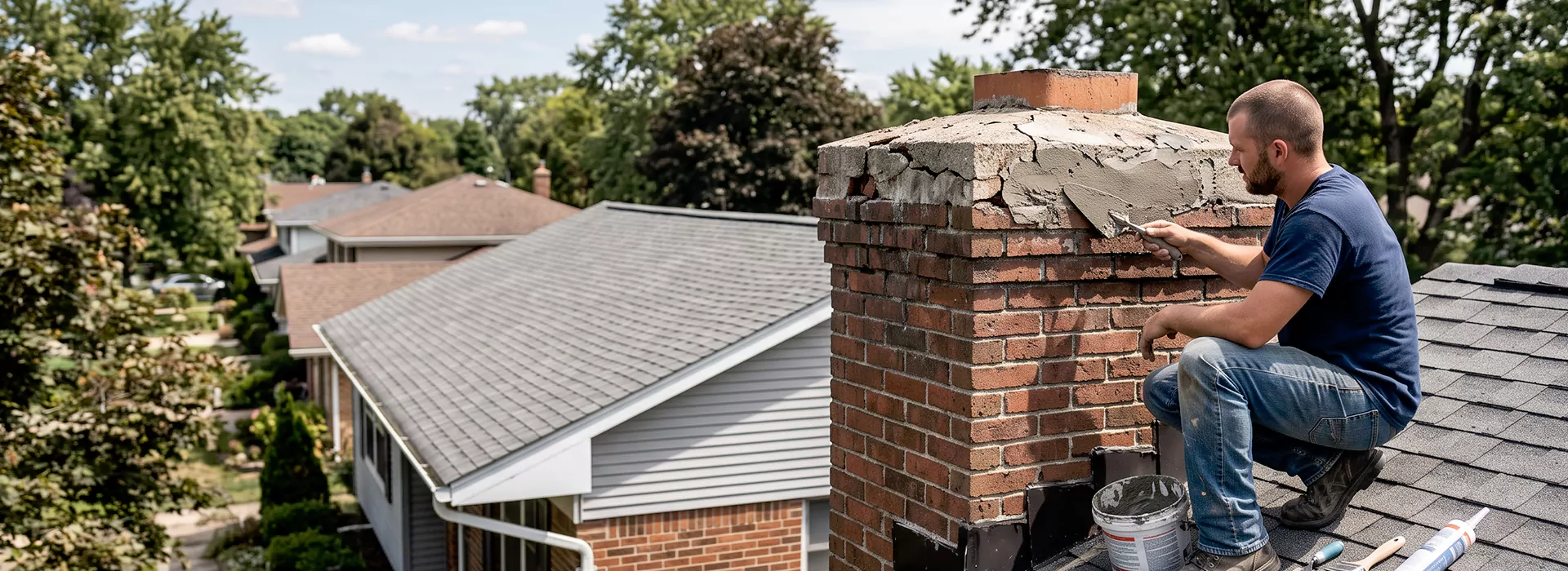 Chimney Crown Repair Bellflower, CA