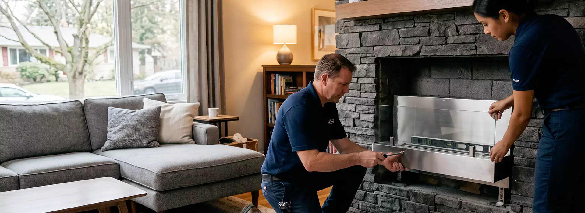 Ethanol Fireplace Installation in Bellflower, CA