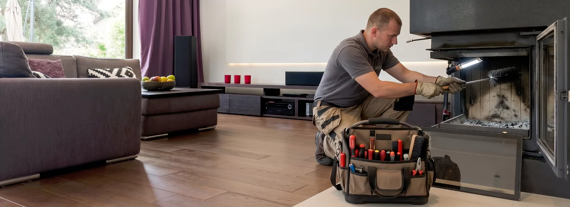 Fireplace Restoration in Bellflower
