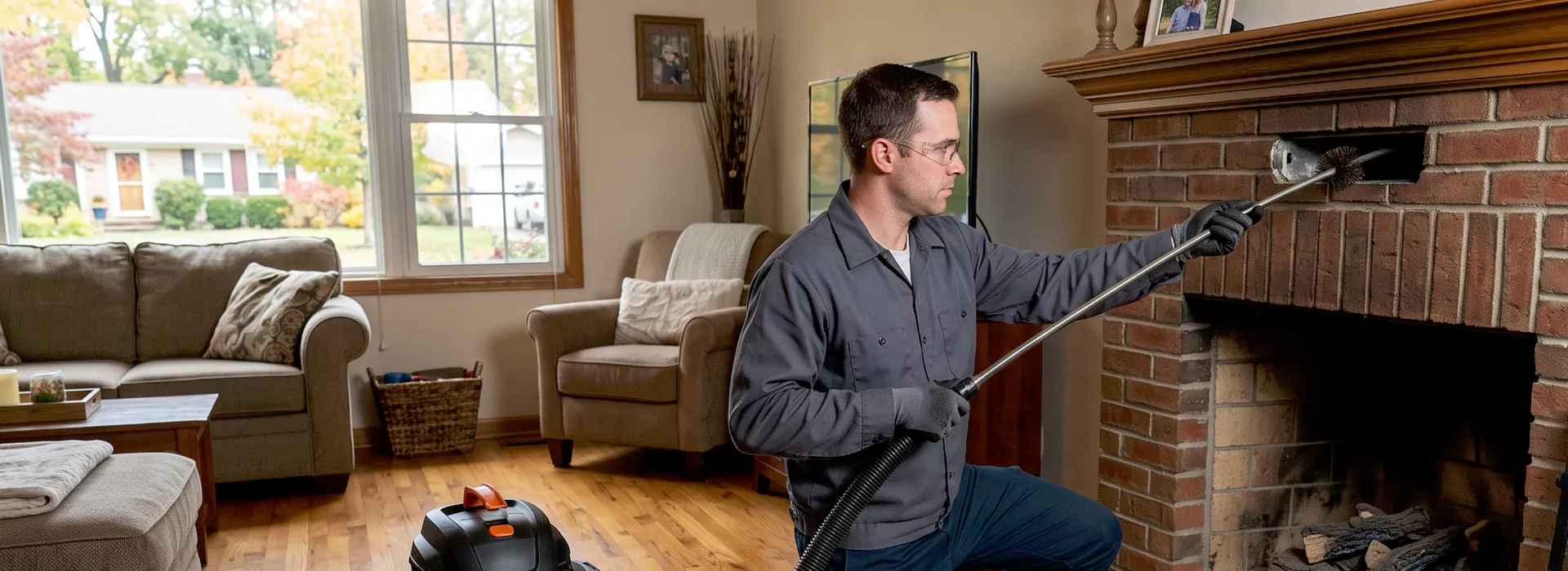 Fireplace Vent Cleaning in Bellflower, CA