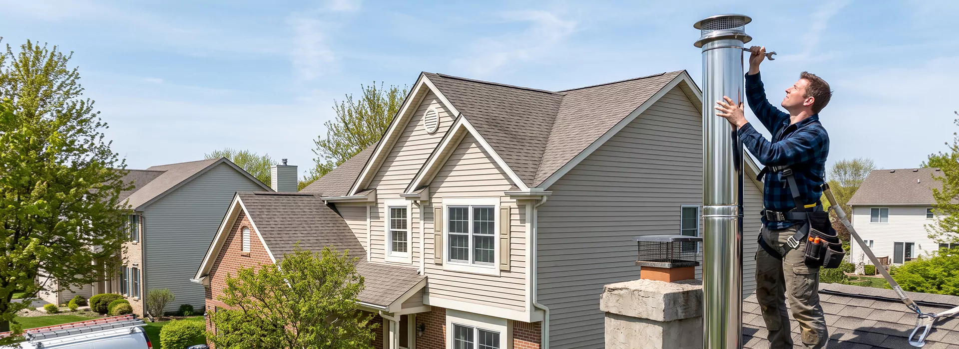 Metal Chimney Installation in Bellflower