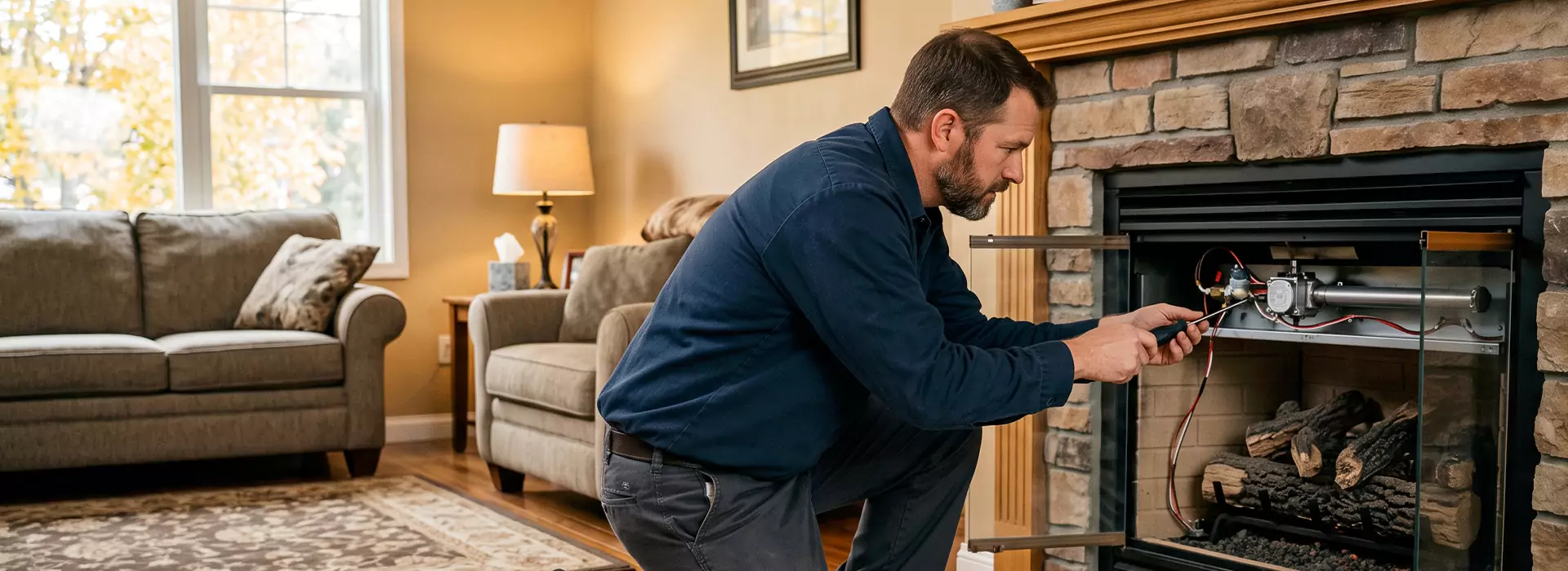 Propane Fireplace Repair in Bellflower, CA