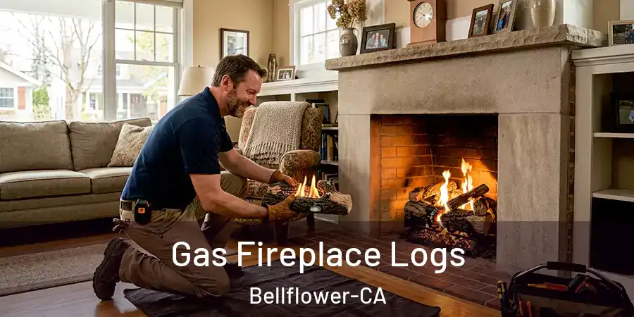 Gas Fireplace Logs Bellflower-CA
