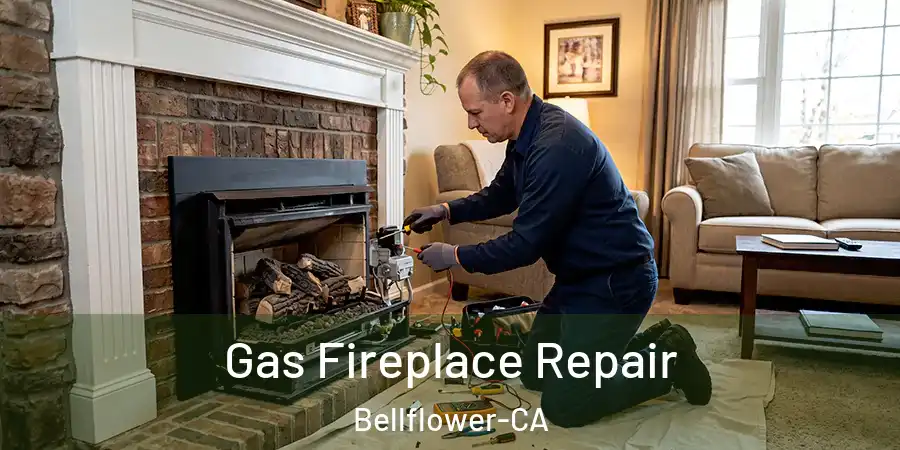  Gas Fireplace Repair Bellflower-CA