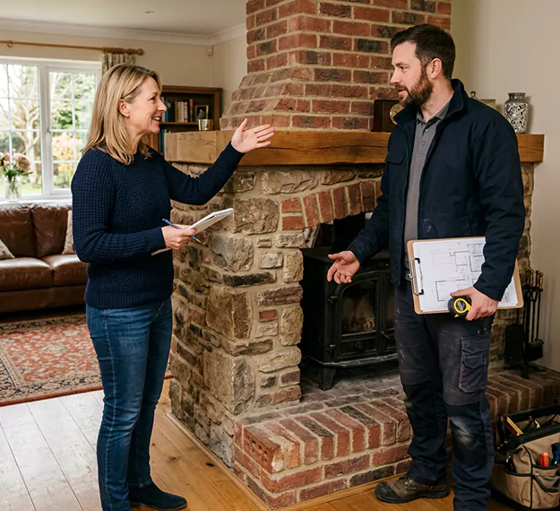 Why Bellflower, CA Homeowners Choose Our Fireplace Contractors?