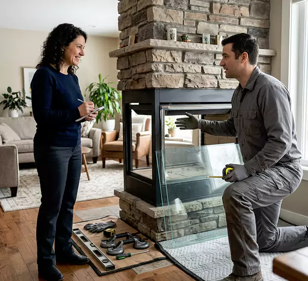 Certified Fireplace Glass Installation Company: Your Local Fireplace Glass Door Installer in Bellflower, CA