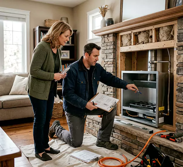 Why Bellflower, CA Homeowners Choose Our Propane Fireplace Installation Team?
