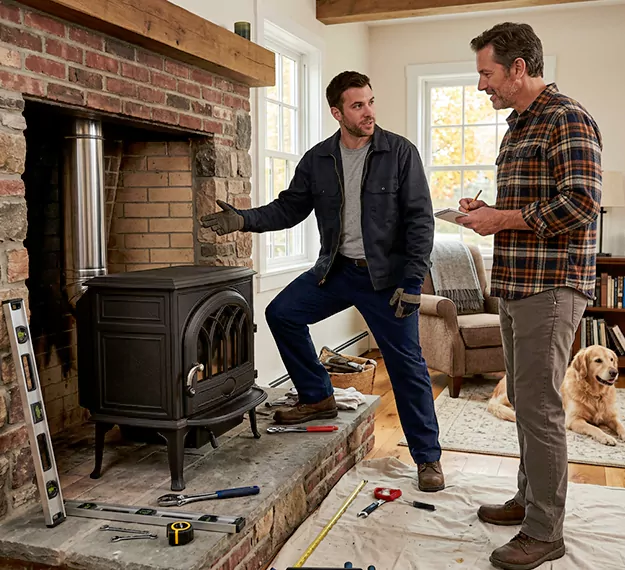 Why Bellflower Homeowners Choose Our Wood Stove Installation Team?