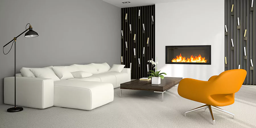 Custom Electric Fireplace Design Bellflower