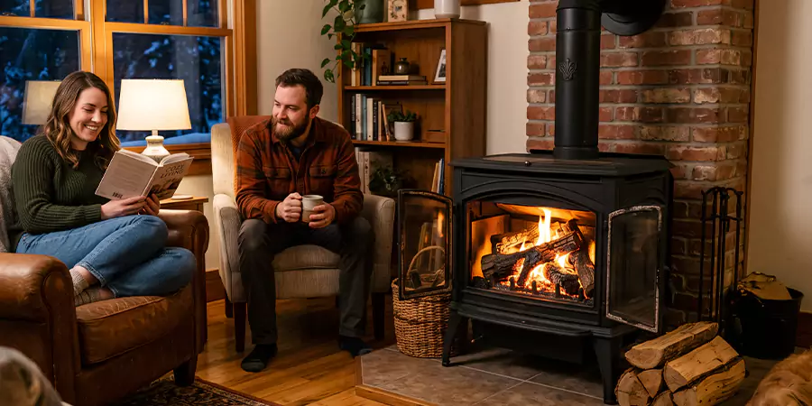 Faux and Fake Wood Burning Stove Logs Bellflower