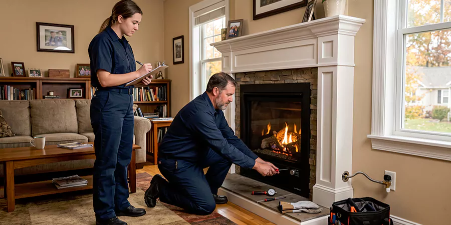 Fireplace Gas Line and Hookup Bellflower